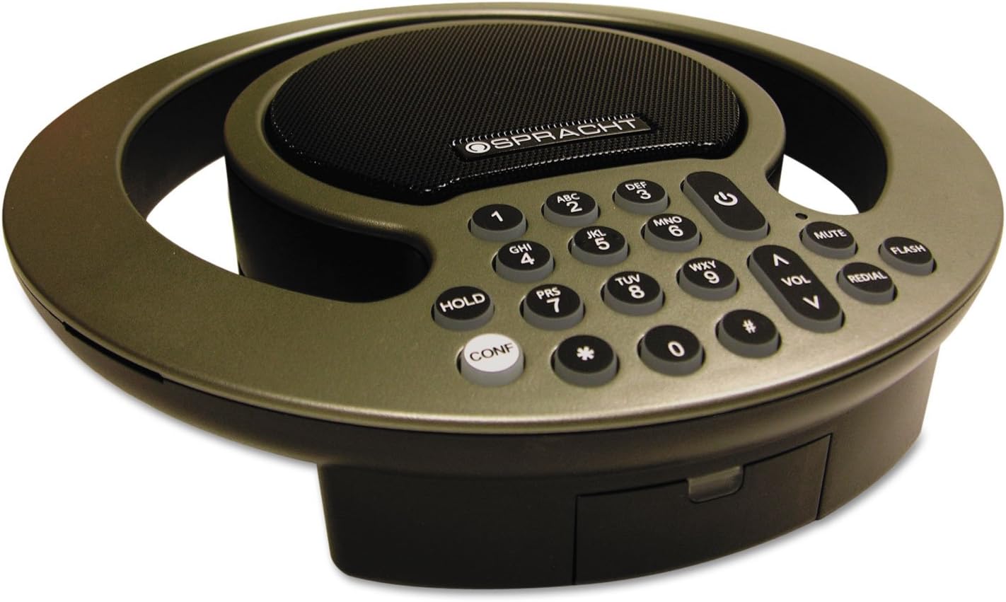 Spracht Aura SoHo version 2.0 Full-Duplex Analog Conference Phone with Expanded Capability-Amber