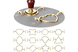 12 Pcs Wax Seal Mold: Enrich Your Craft and Sealing Projects