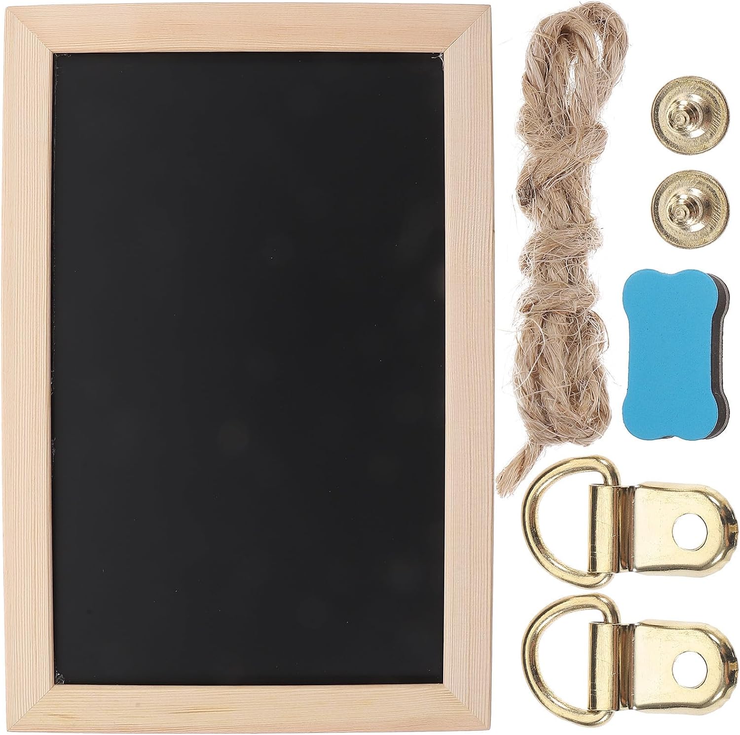 Double Sided Cork Board for Walls Beige Cork Wood Photo Display Bulletin Board Suitable to Decorate Home or Kindergarten