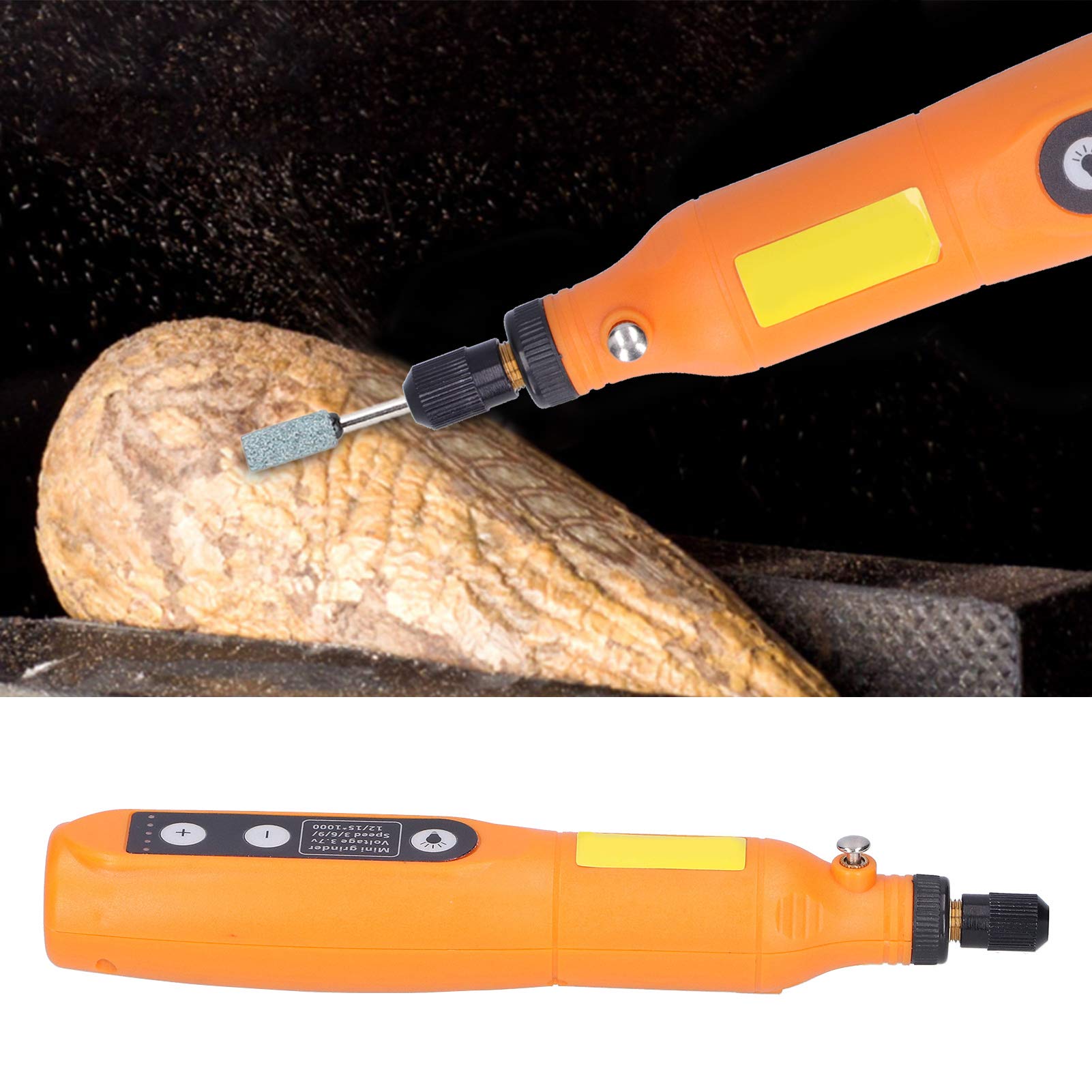 TOOLSGO 26Pcs Rechargeable Engraver Pen Set 5 Speed Adjustable Cordless Rotary Engraving Pen Kit LED Light Rotary Tool for Wood Carving Engraving Sanding Polishing