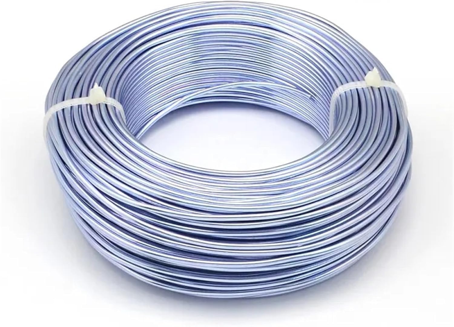 Accesorio de joyería de alambre de aluminio de 500g para pulseras y artesanía lila