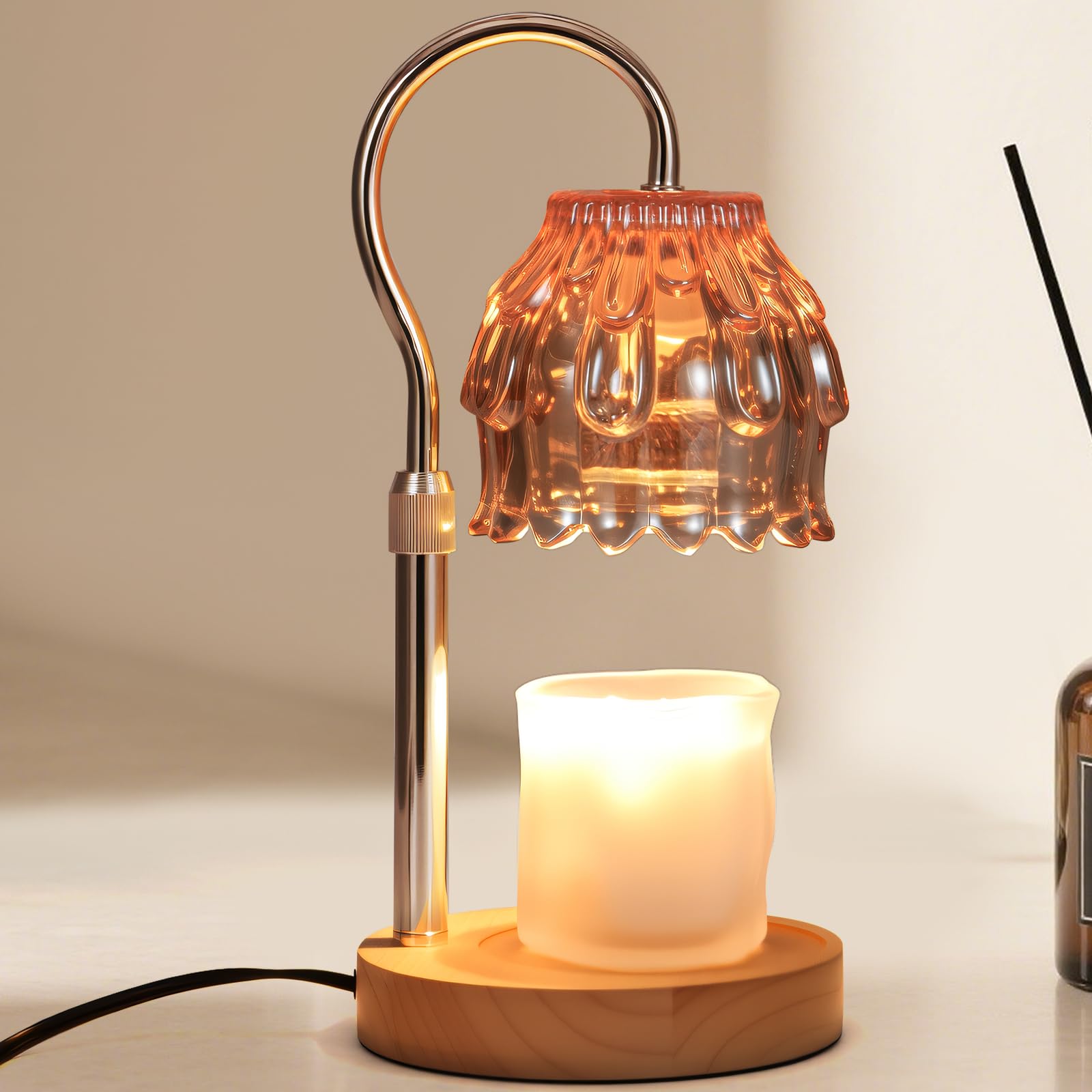 SnowBB Flower Candle Warmer Lamp