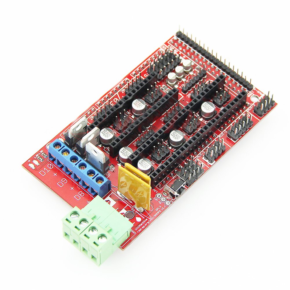 Hailege RAMPS 1.4 Pannello di controllo Scheda di controllo della stampante 3D Ramps1.4 Scheda di controllo Reprap Parti della stampante 3D per Raprep