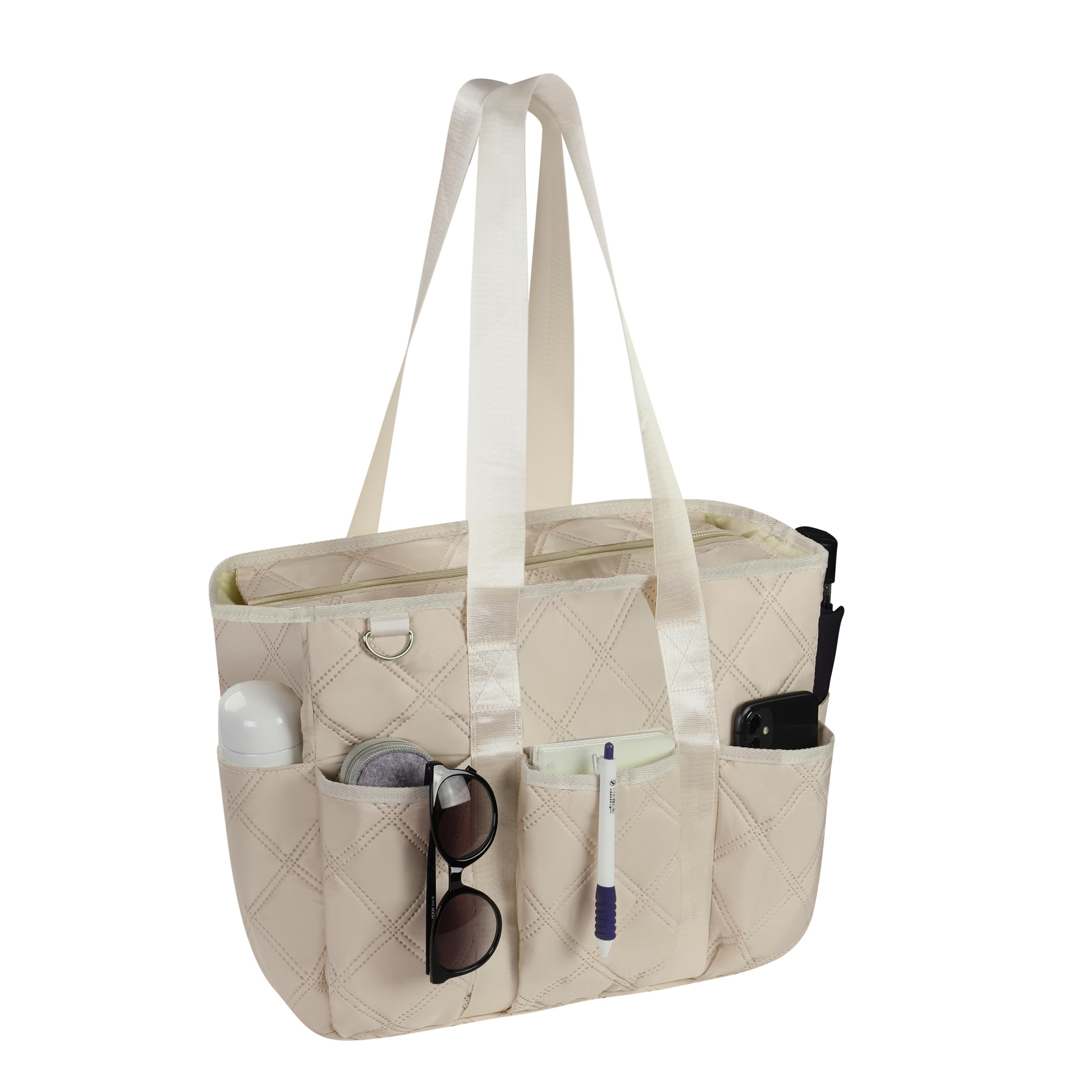 ZFZGFRCS Tote Bag for Women with Zipper - Teacher, Nursing & Travel Weekender Work Bag