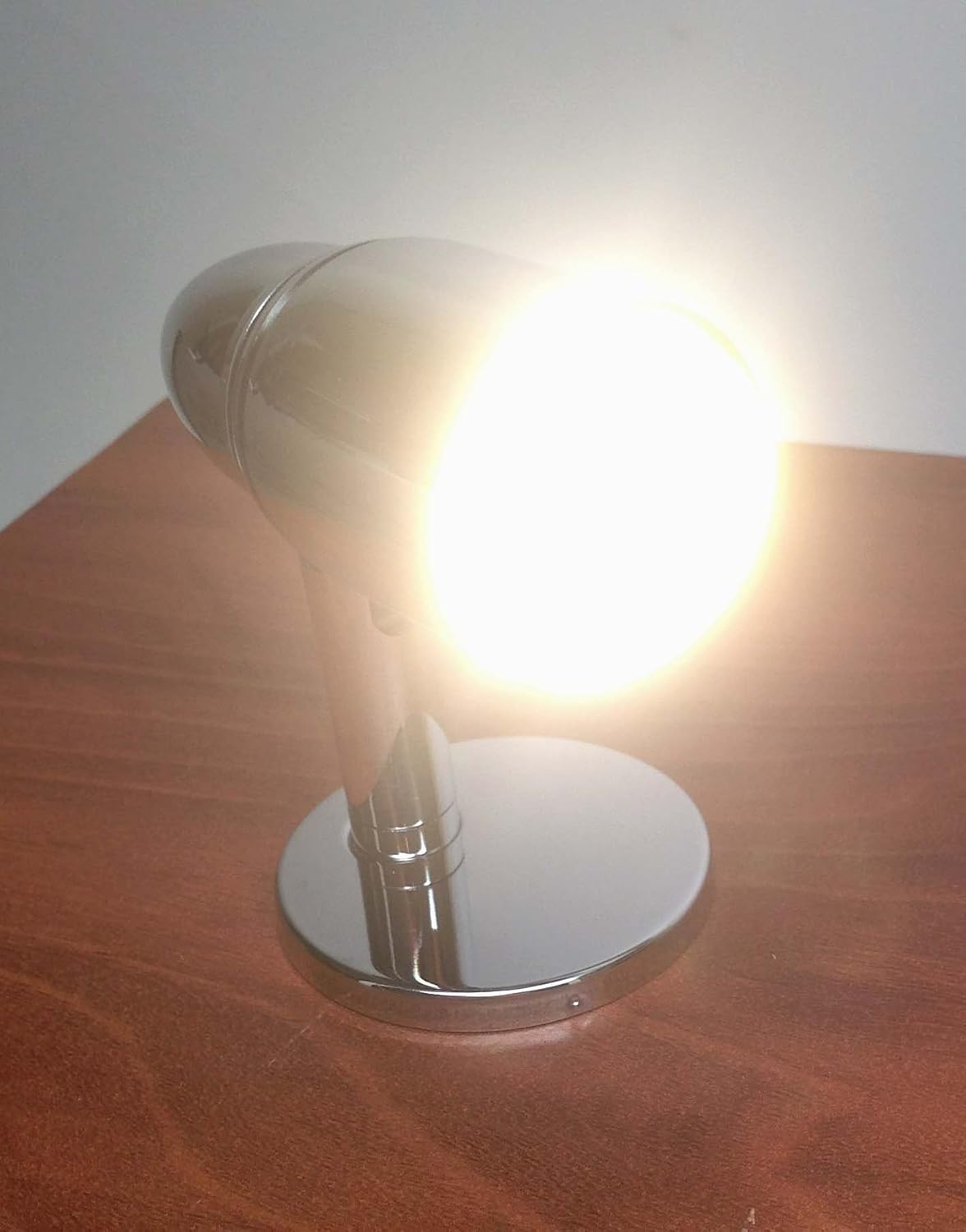 Pactrade Marine Accent LED Chrome Plated Brass Reading Light Marine Boat 2W 52 Lumens