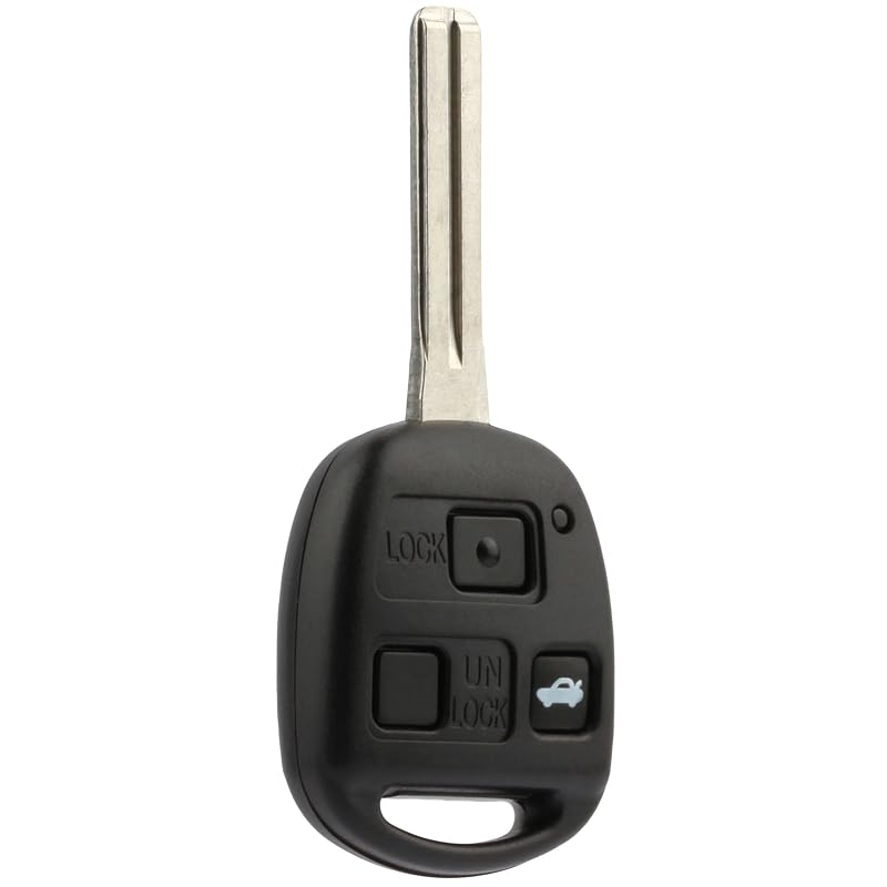 Controle remoto automotivo para Lexus ES300 ES330 LS430 SC430, HYQ12BBT e 1511A-12BBT, 3 botões