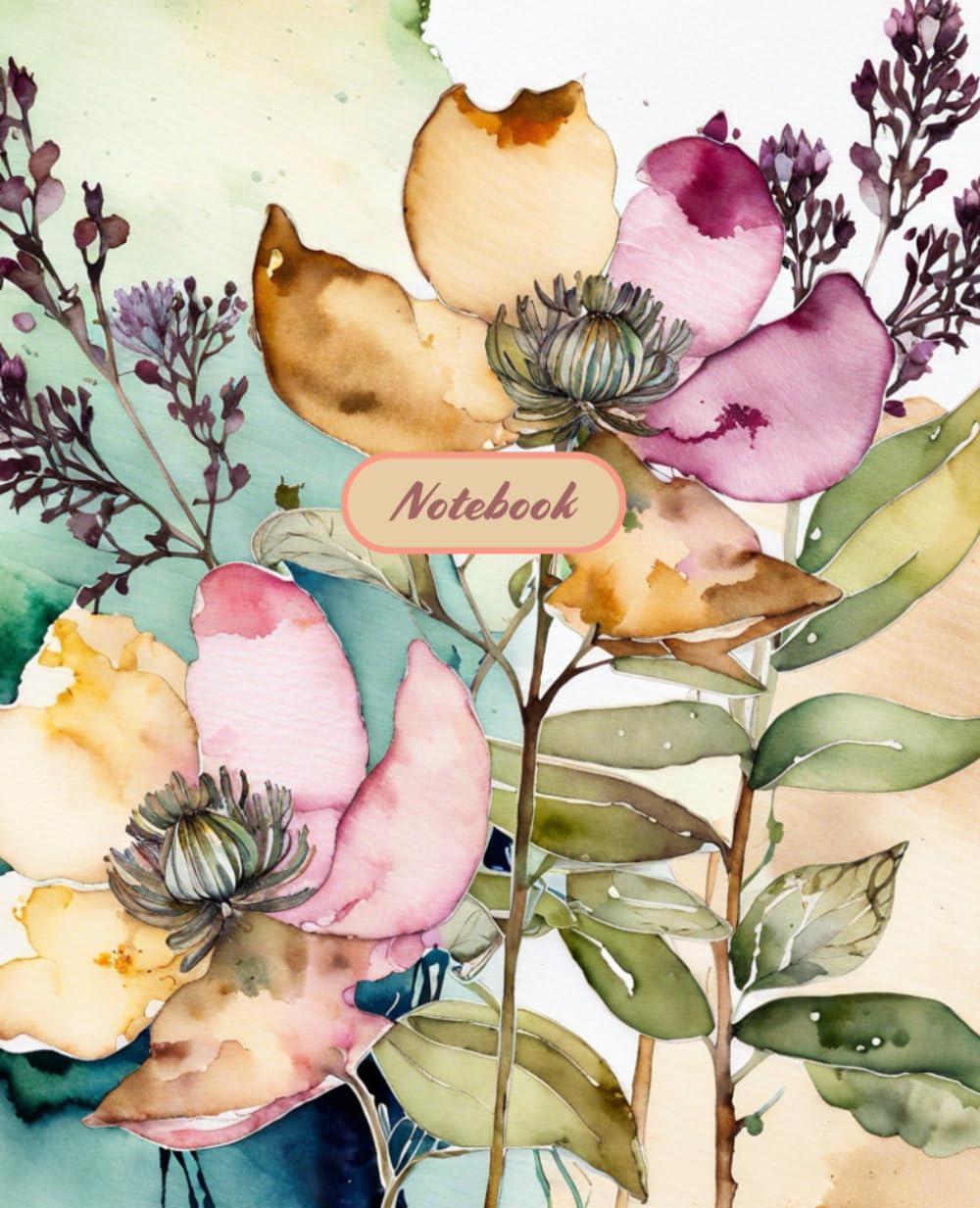 Aesthetic Floral Composition Notebook: Notebook-Embrace Nature’s Elegance