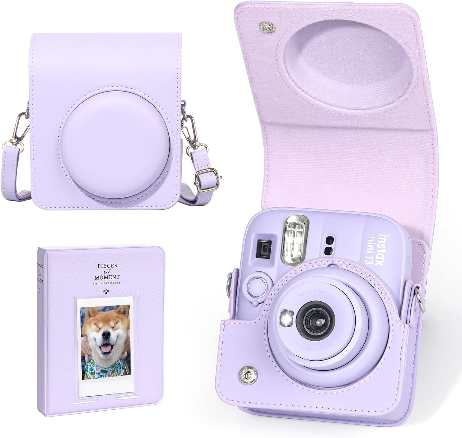 Funda para Cámara Fujifilm Instax Mini 13 Morada