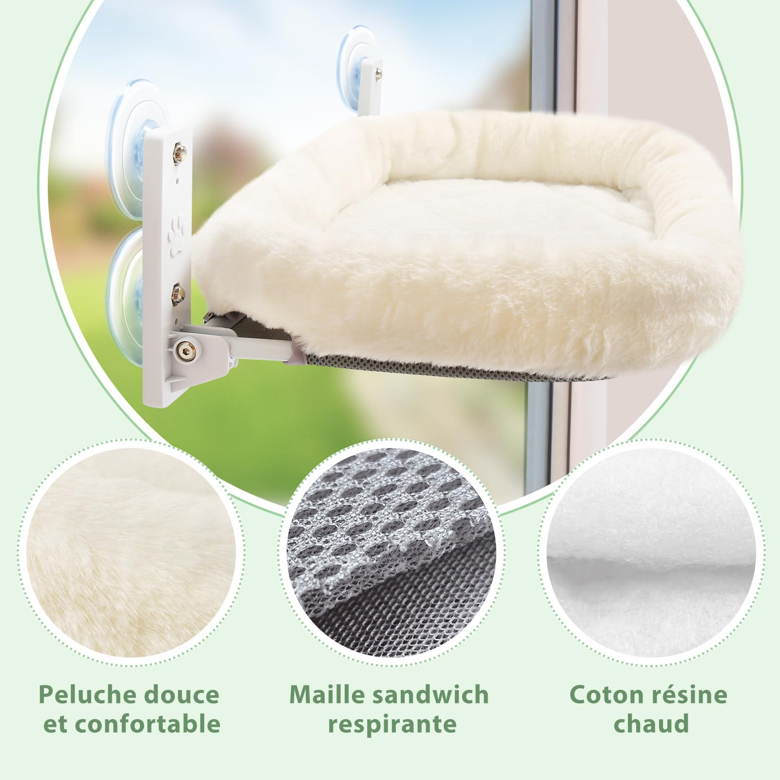 LBB Kattenhangmat - Voor aan het raam