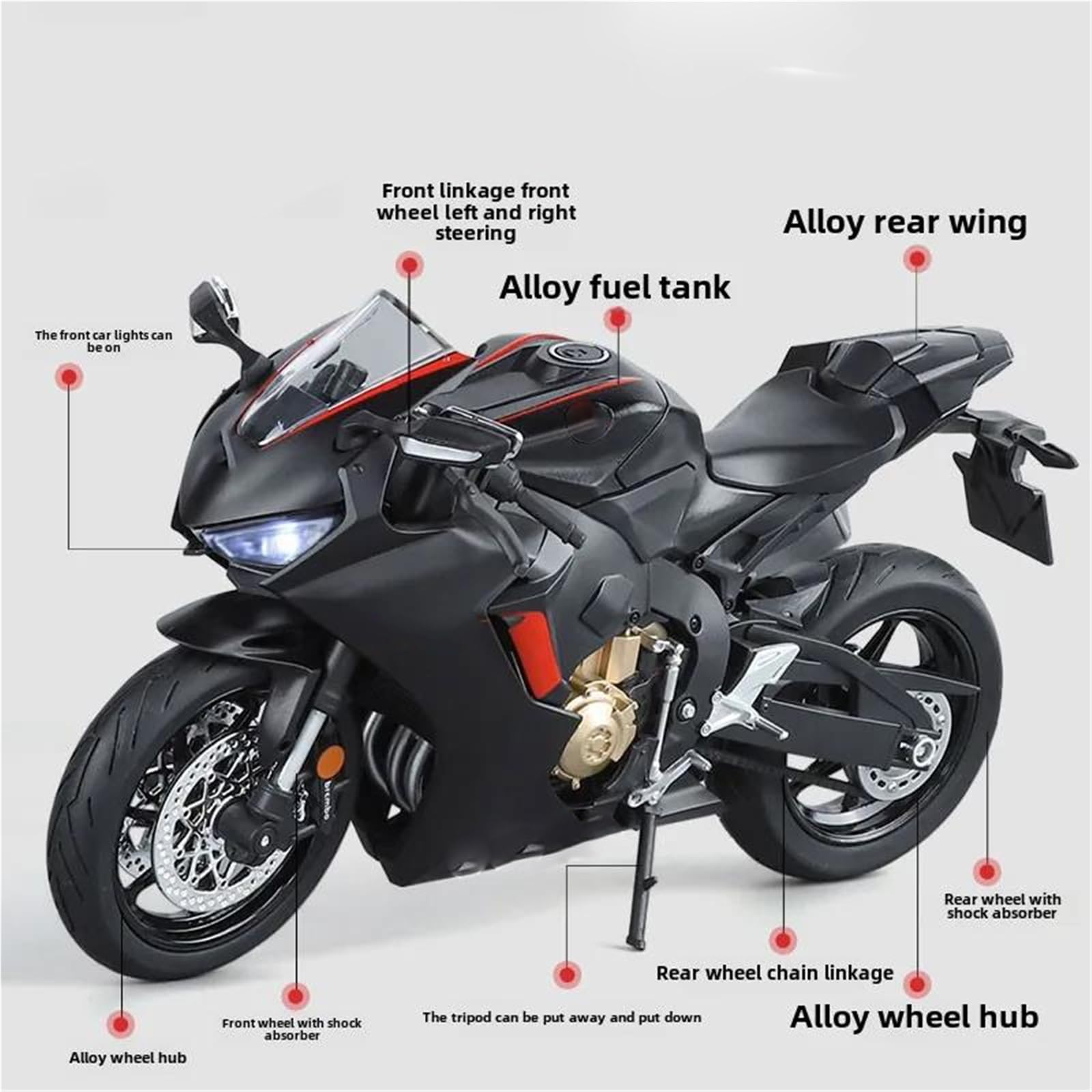 Amazon | バイクコレクターモデル 合金製バイク模型コレクション