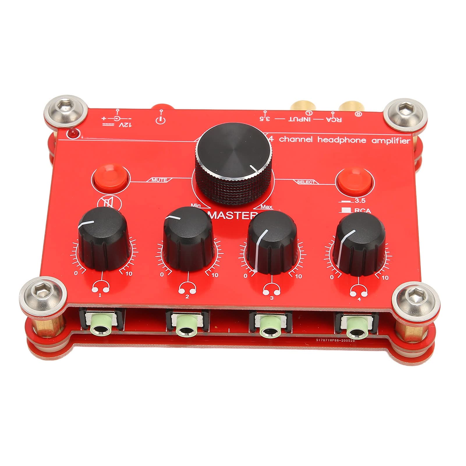 Amplificateur de Casque à 4 canaux, Module Audio indépendant de contrôle du Volume