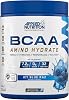 Applied Nutrition BCAA Powder - Branched Chain Amino Acids BCAAs Supplement, Amino Hydrate Intra Workout & Recovery Energy Drink 450g - 32 Servings ICY Blue Raz