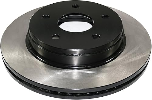 Durago Rotor de freno ventilado delantero de la serie electroforética