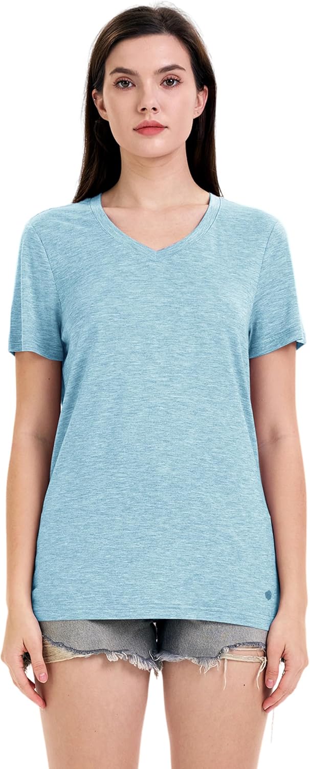 Iguana Womens Merino Wool & Tencel T-Shirt Lightweight Wicking Base Layer Top - Image 4