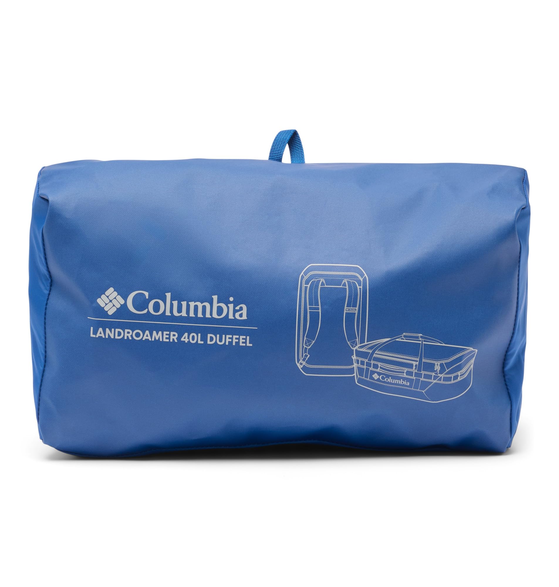 Columbia Unisex Landroamer 40L Duffel, torba sportowa, niebieski (Mountain Blue), jeden rozmiar