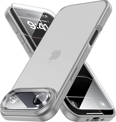 Miniatura 599 de Funda para iPhone 12, a prueba de golpes, para iPhone 12 Pro, protección contra caídas de grado militar, parte trasera dura, delgada, translúcida