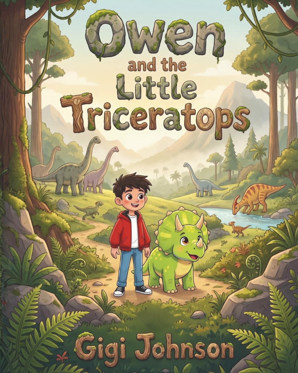 Owen and the Little Triceratops (Epic Kids Adventures)
