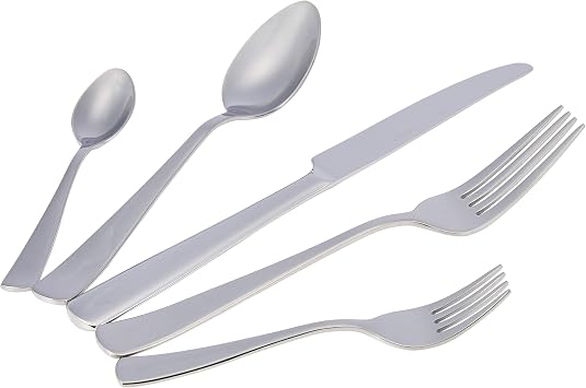 Amazon Basics couverts - bord carre elegant