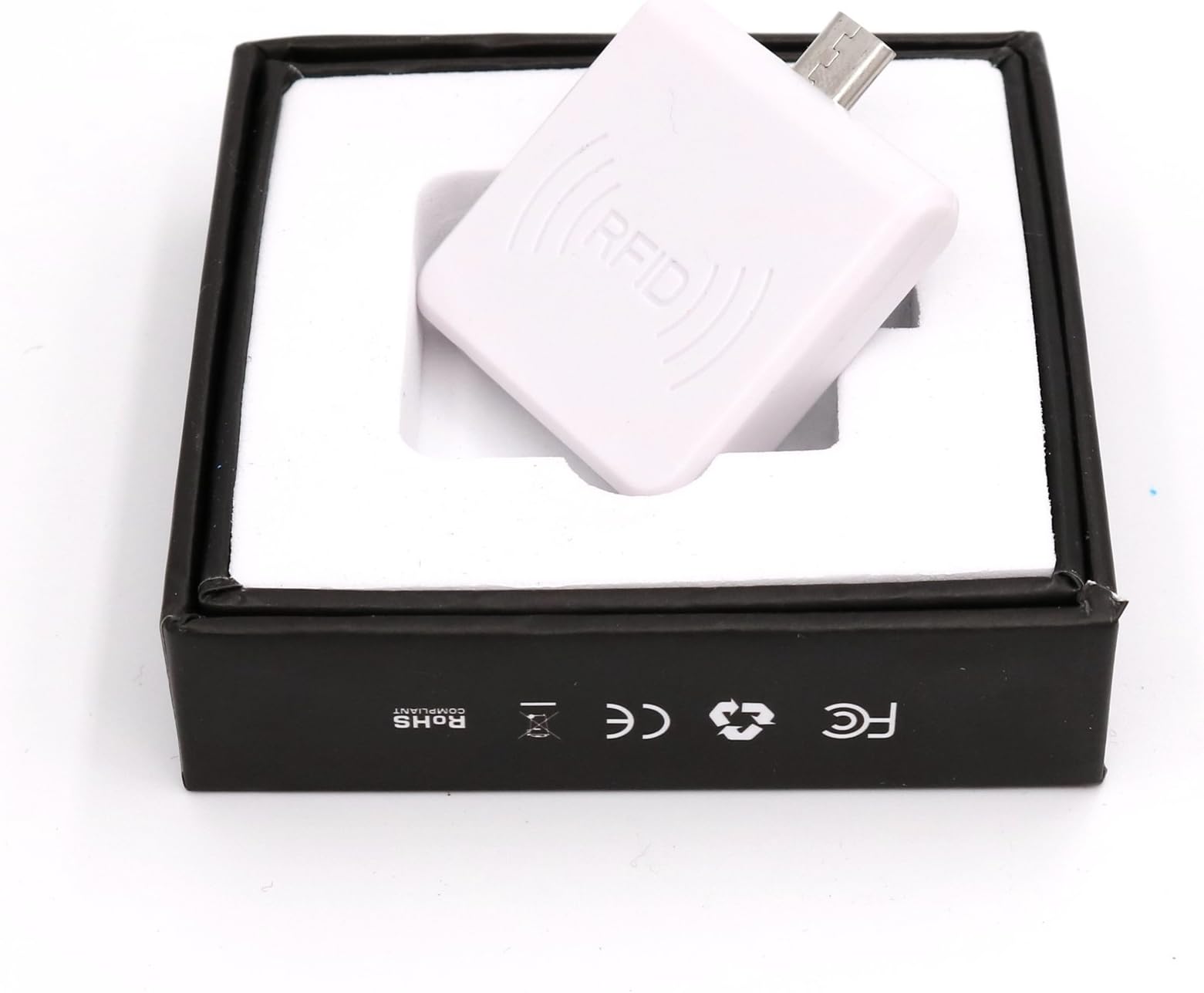125KHz Mini RFID Reader Mobile Phone EM4100 TK4100 ID Card Reader mirco usb Interface Support Android System
