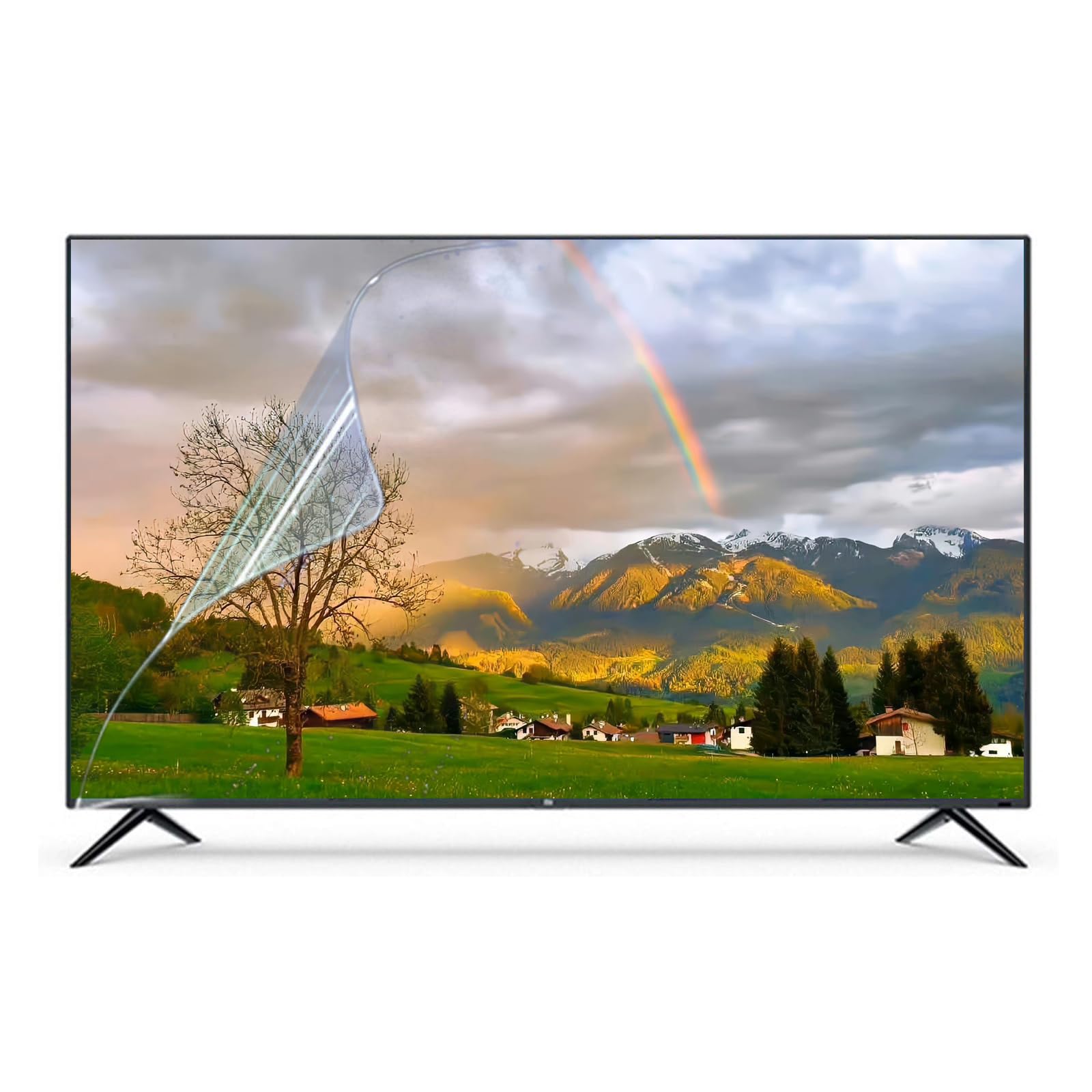 Filtre anti-éblouissement 65 pouces pour supprimer les reflets TV