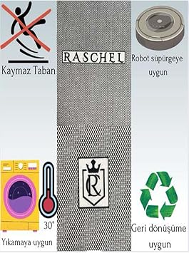Rachel Carpet Cream Color Luxury Raschel Anti-Slip Base Plush Carpet Runner, 200 x 300