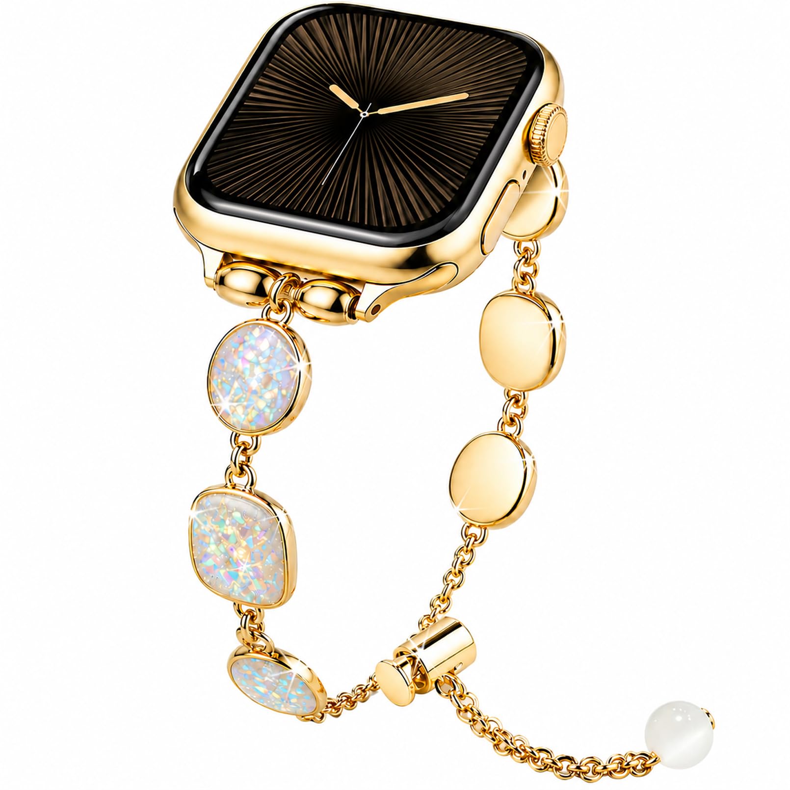 Pulsera cuadrada redonda