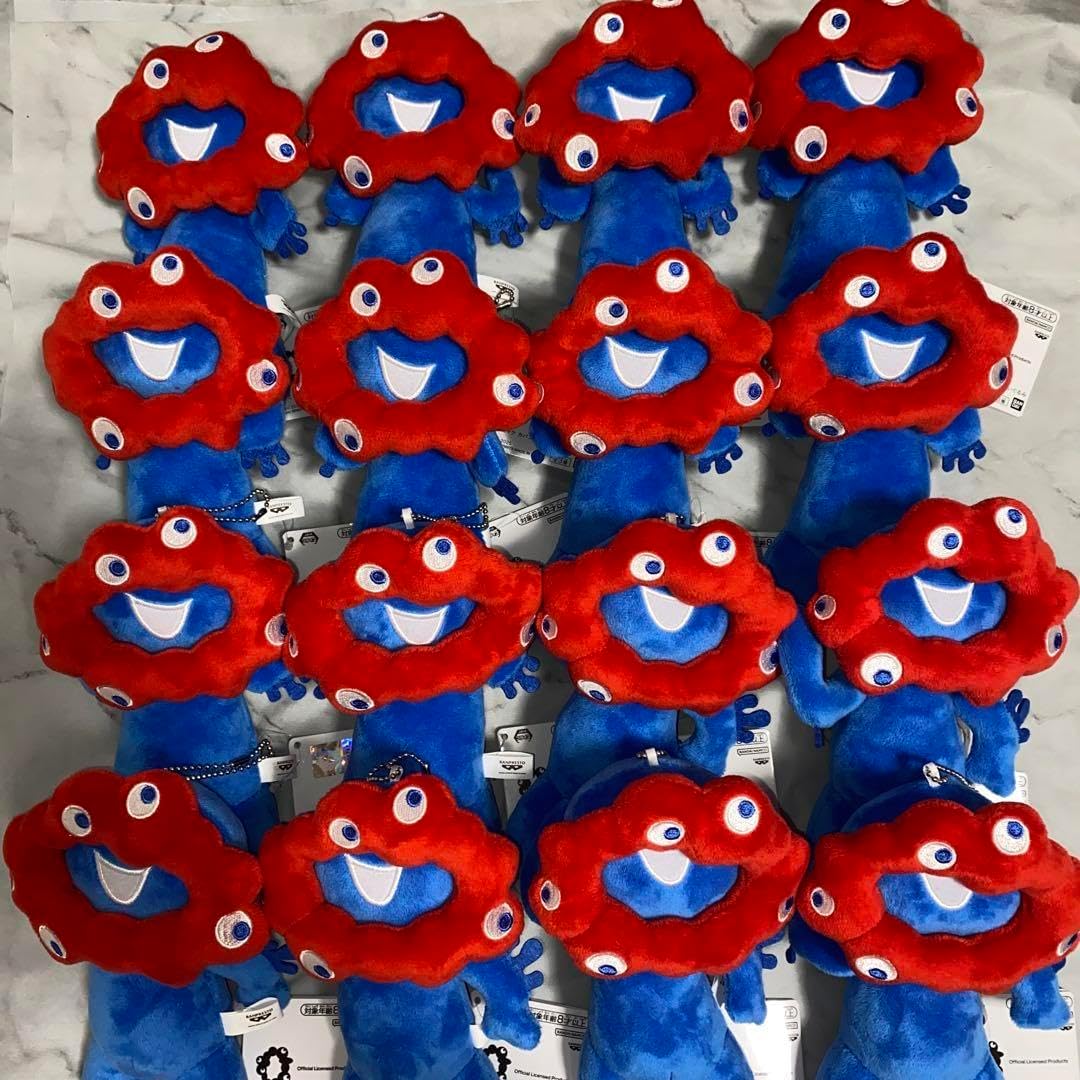 ミャクミャク　カバンに付けられるぬいぐるみ　もふぐっと　計16個 ミャクミャク カバンに付けられるぬいぐるみ もふぐっと 計16個