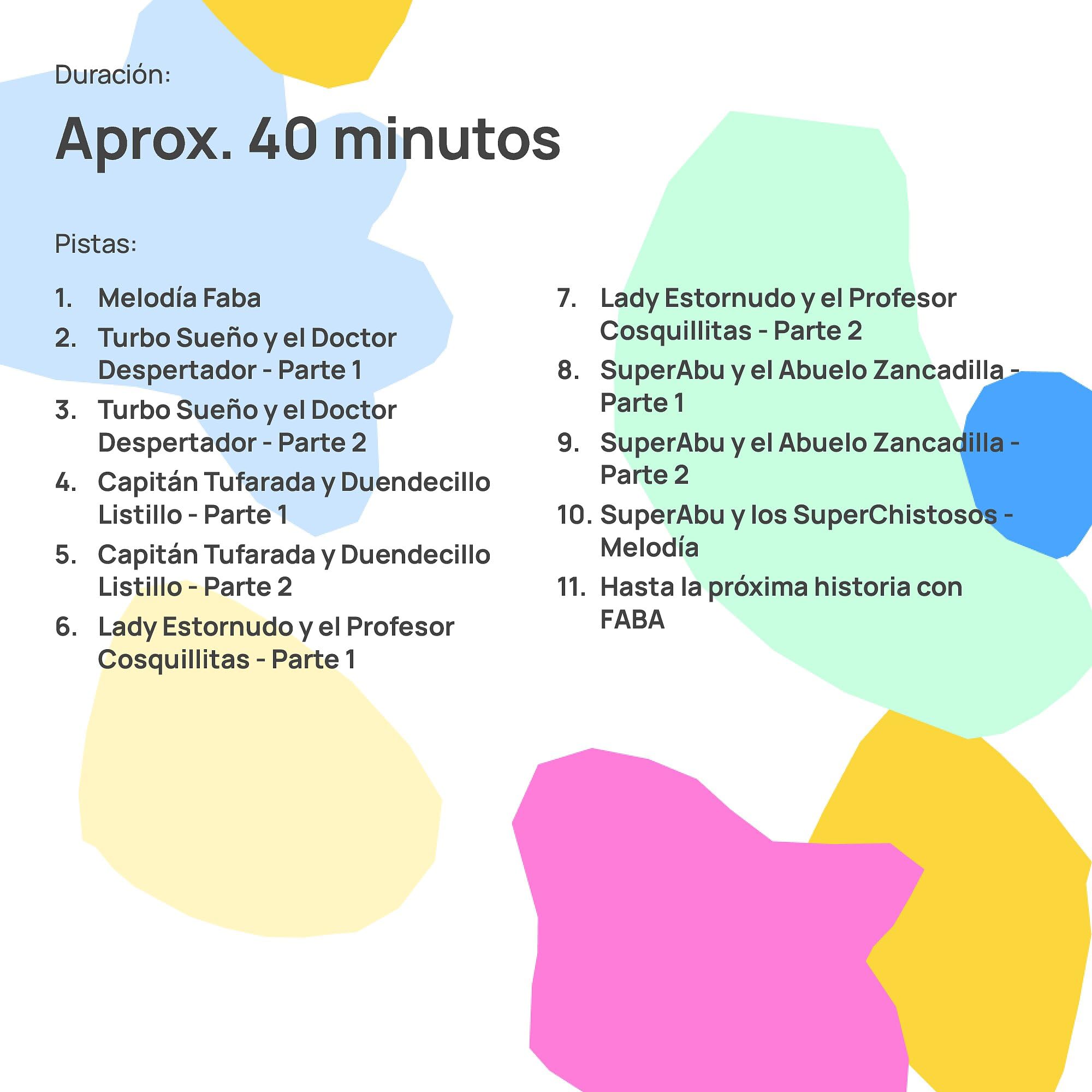 FABA Personaje Sonoro – SuperAbu y los SuperChistosos – Historias sonoras, para niños y niñas 3-5 años, Reproducción con el Cuentacuentos y FABA+, Juguete Educativo, versión en español — view 5