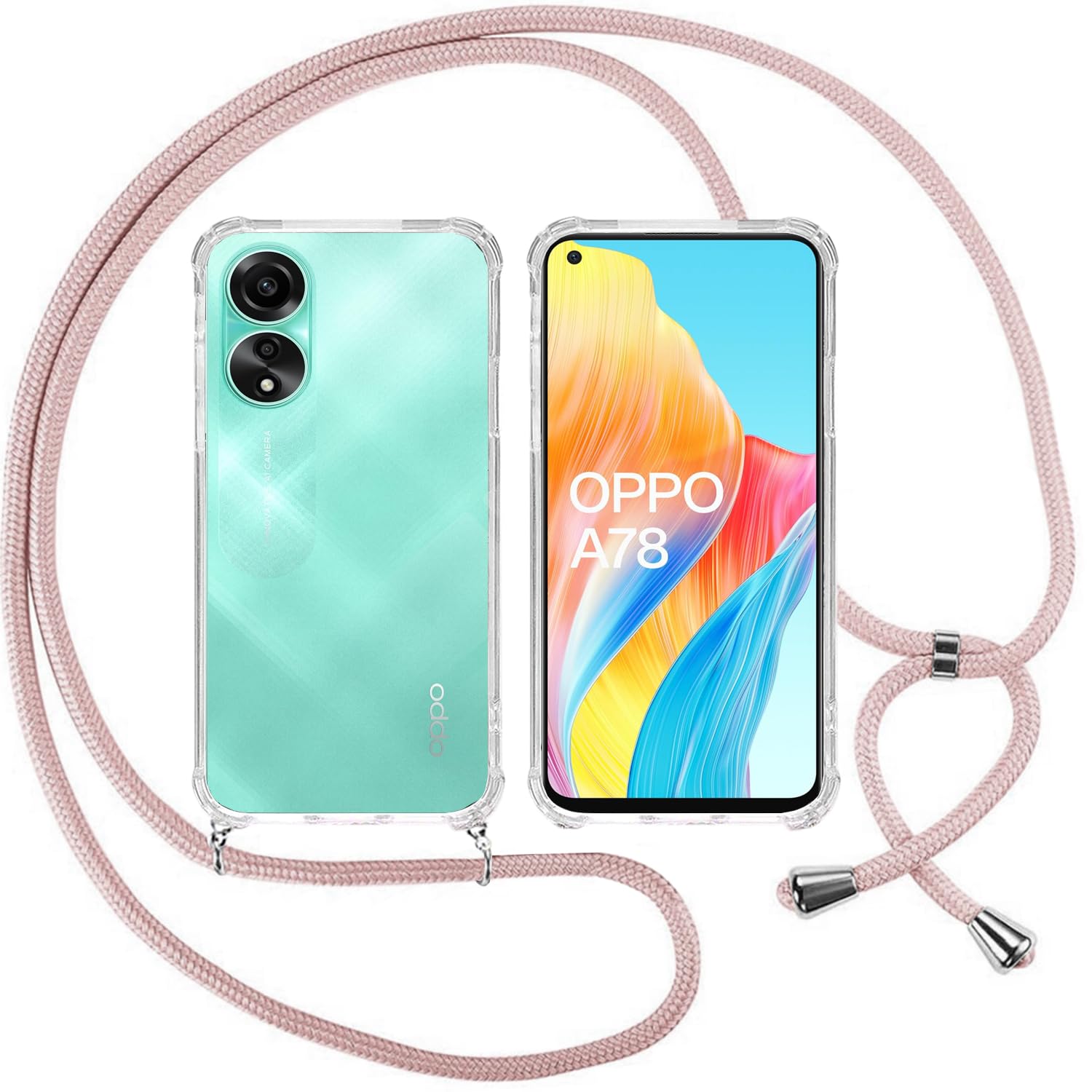 Funda Silicona Transparente Para Oppo A58 4G - La Casa De Las Carcasas