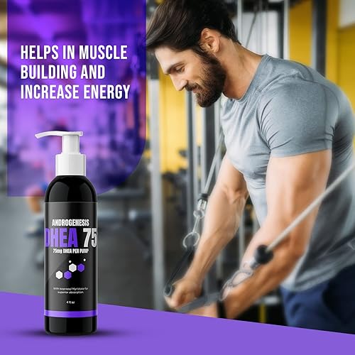 Miniatura 9 de DHEA 75  75mg DHEA por bomba  Promueve el envejecimiento saludable, estado de ánimo saludable, apoyo inmunológico, niveles equilibrados y salud