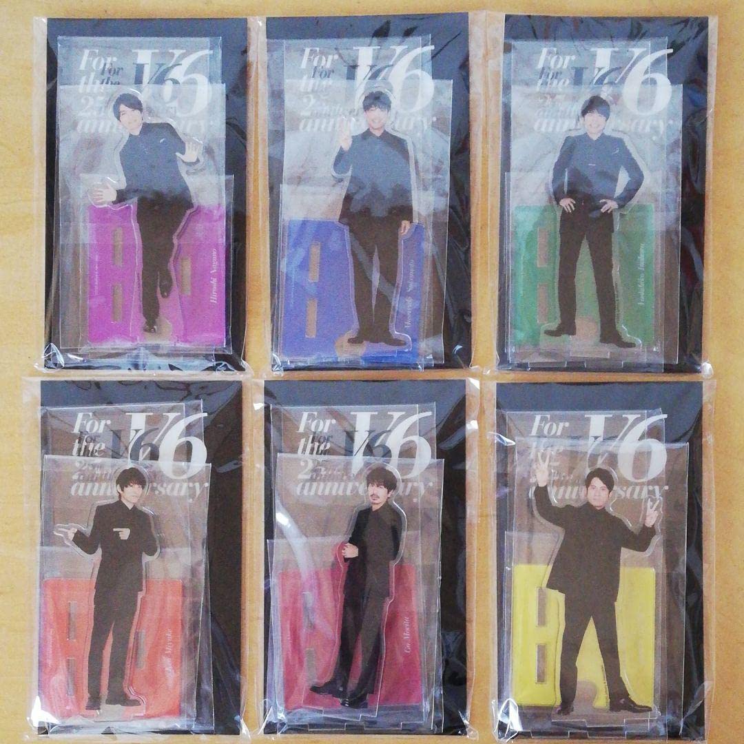Amazon.co.jp: V6 アクスタ セット 坂本昌行 長野博 井ノ原快彦 森田剛 