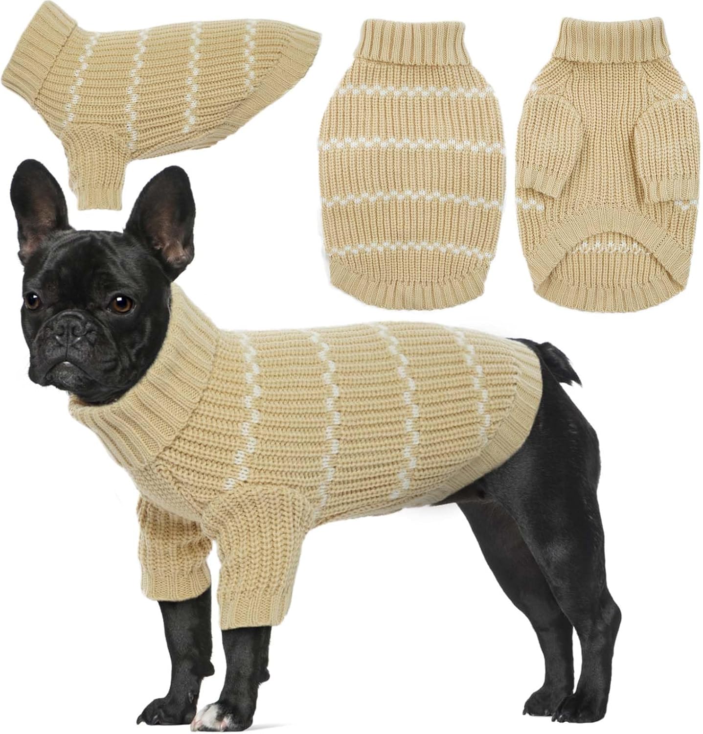 Nanaki Small Dog Sweater, XXS Xs Puppy Dog Sweater For