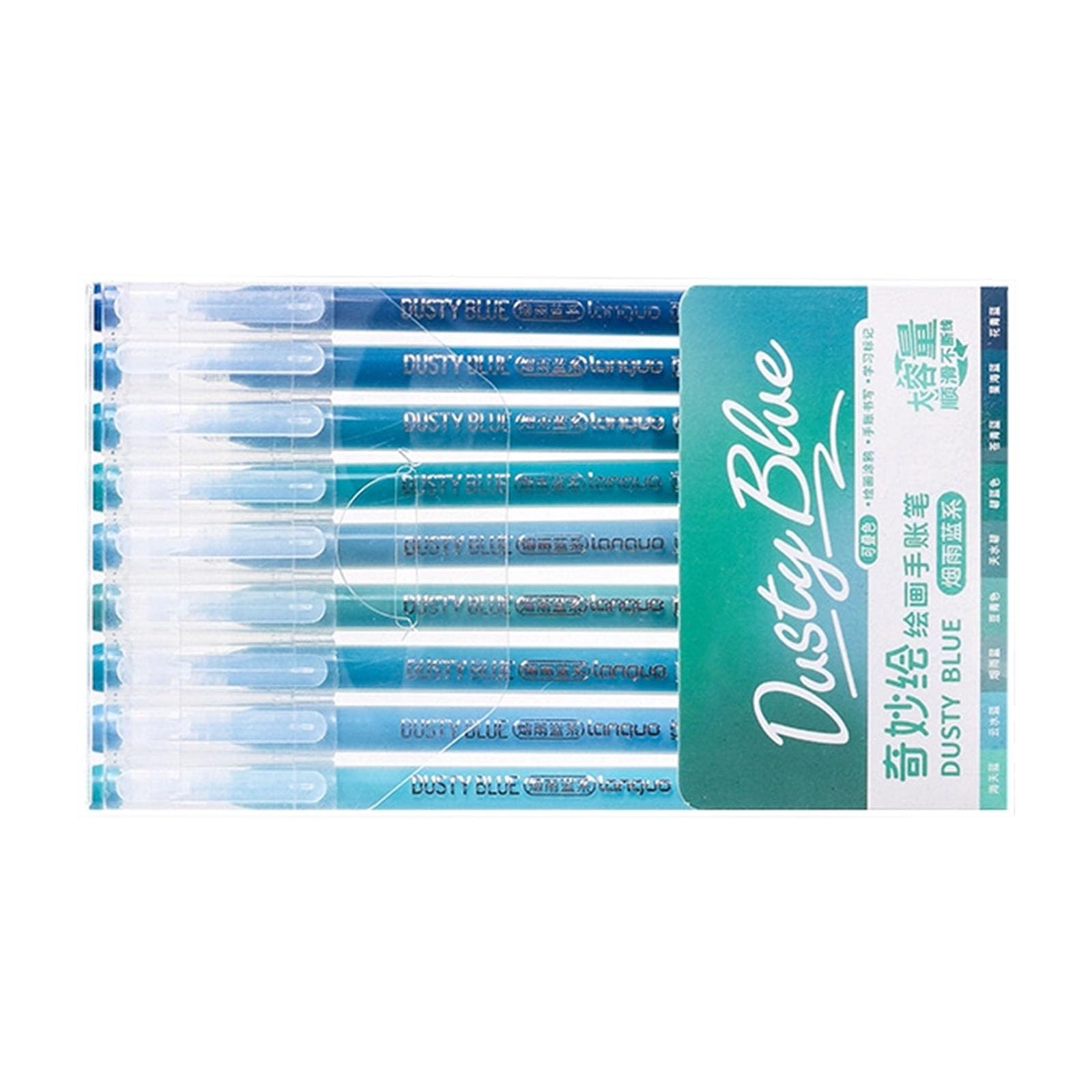 HGENAHGTF 2 Multicolor Gel Pens for Color Coding, Card Making & Drawing | 9 Assorted Needle Tip Journal Pens Gel Pen Journaling Pen Set
