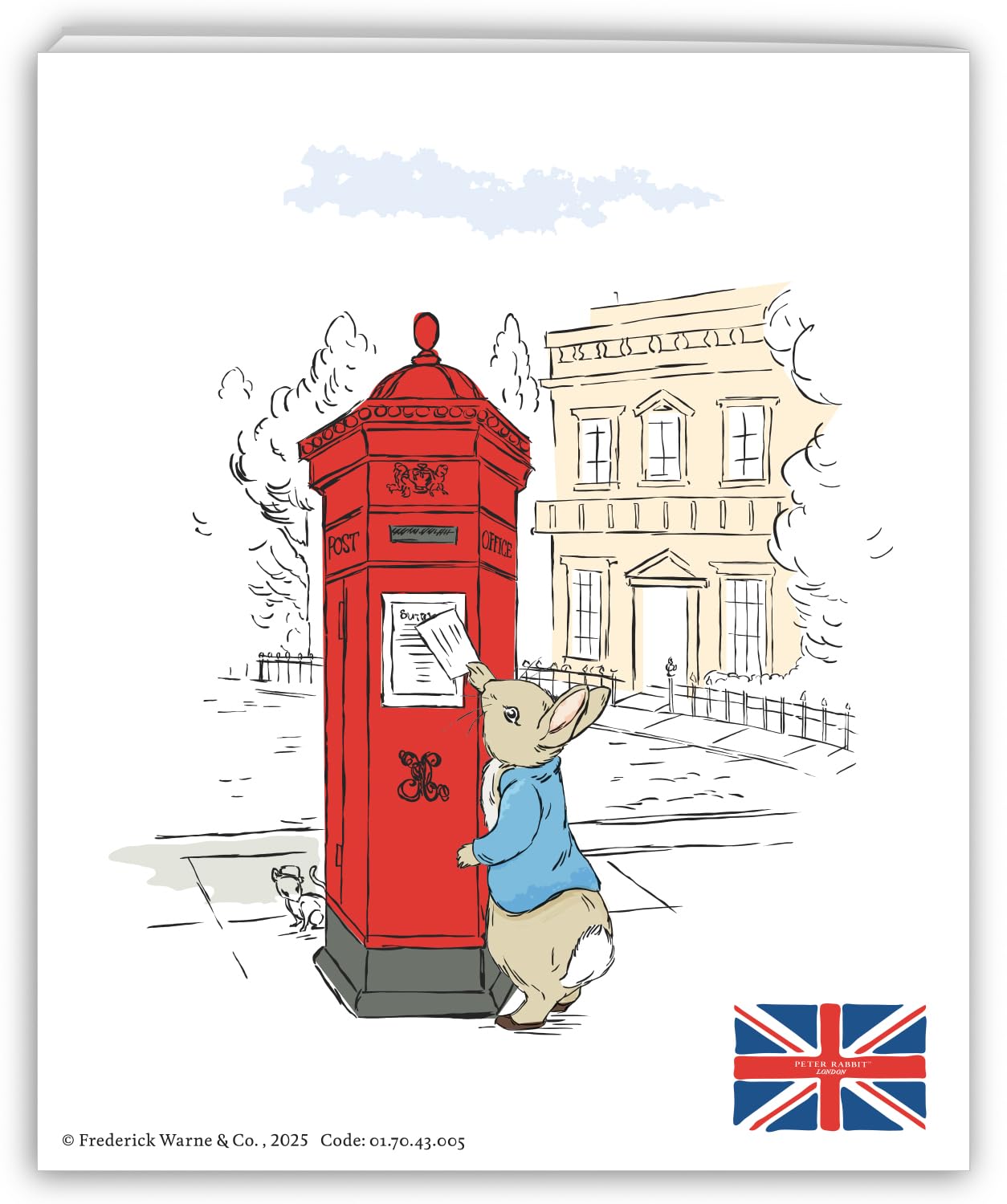 Peter Rabbit Sticker Collection and Album, Featuring London Scenes, Blue - Image 4