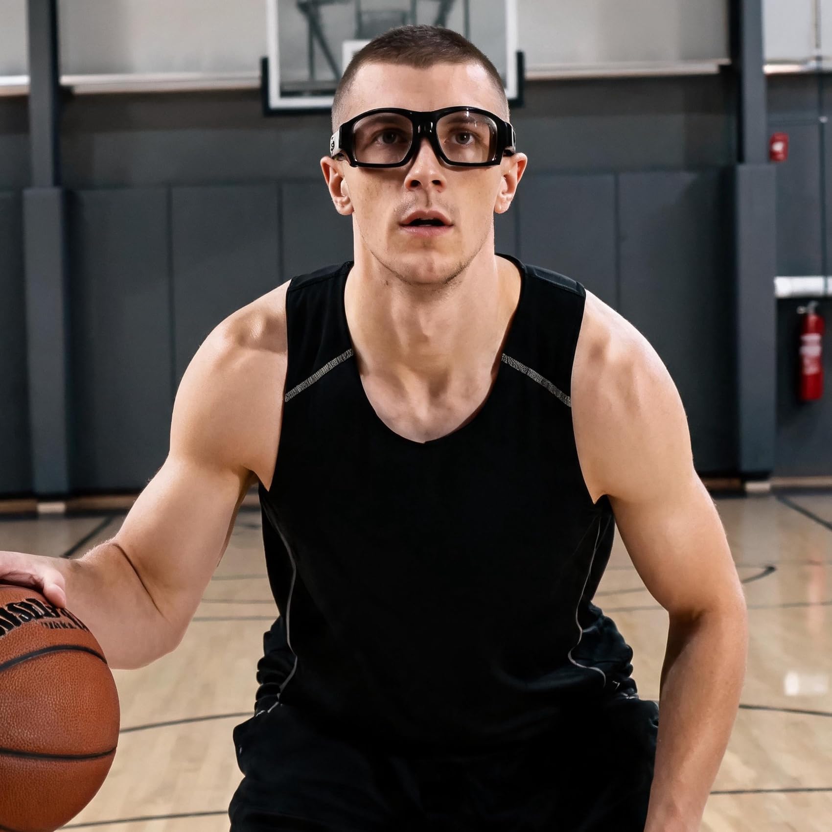 Sports Goggles Basketball Glasses Slim-fit Protective Safety Volleyball Soccer Eyeglasses 4