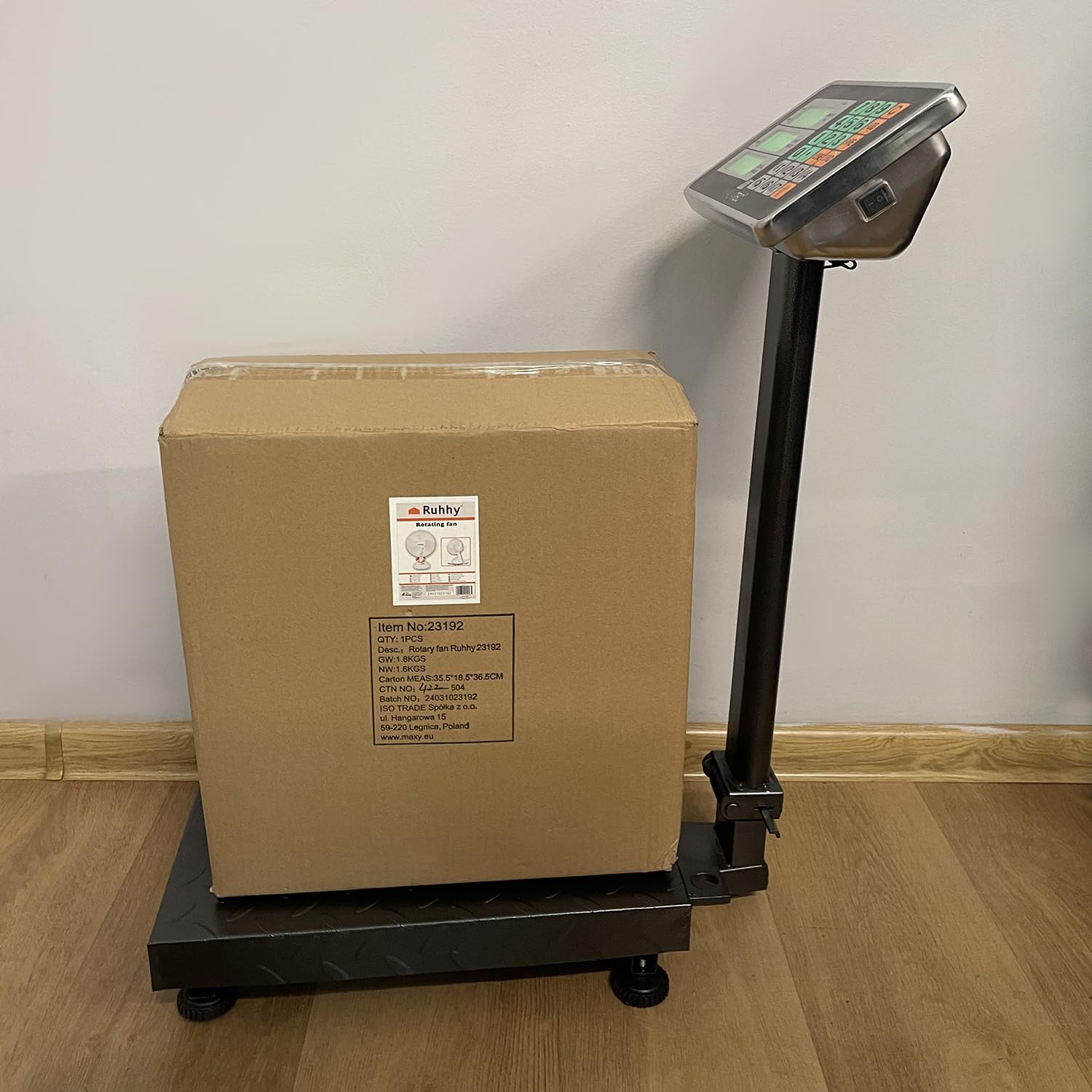 Digitale Platformweegschaal 150 kg – Professionele
