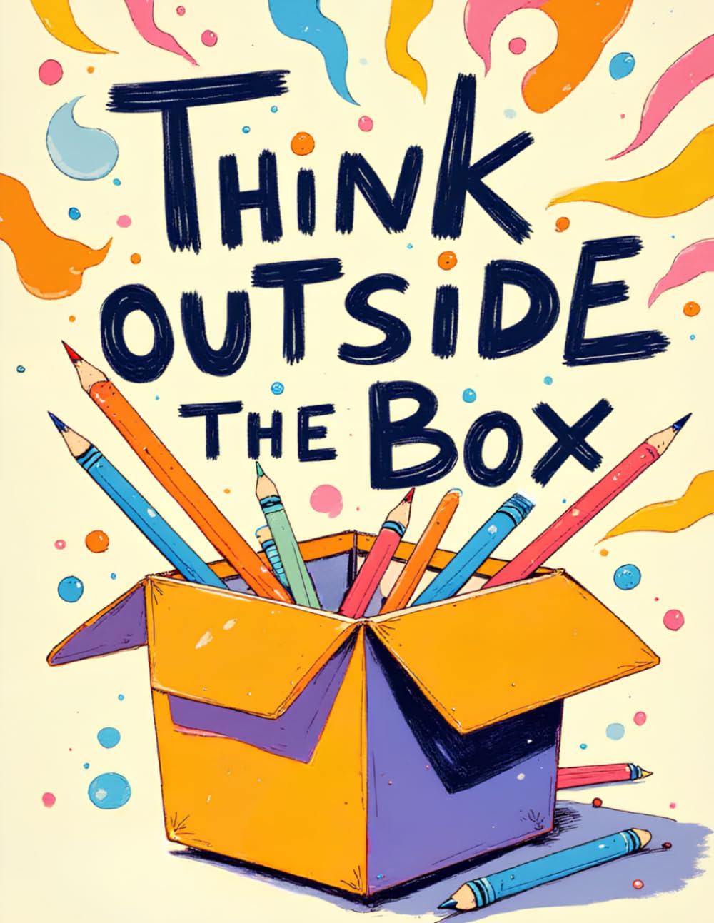 Think Outside The Box: Creative Drawing Book: Creative Challenges For Couples, Friends, and Family