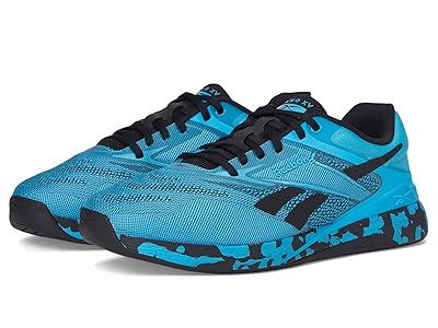 Reebok Nano X5 Athletic Shoes Footwear White/Black/Future Cyan : Men