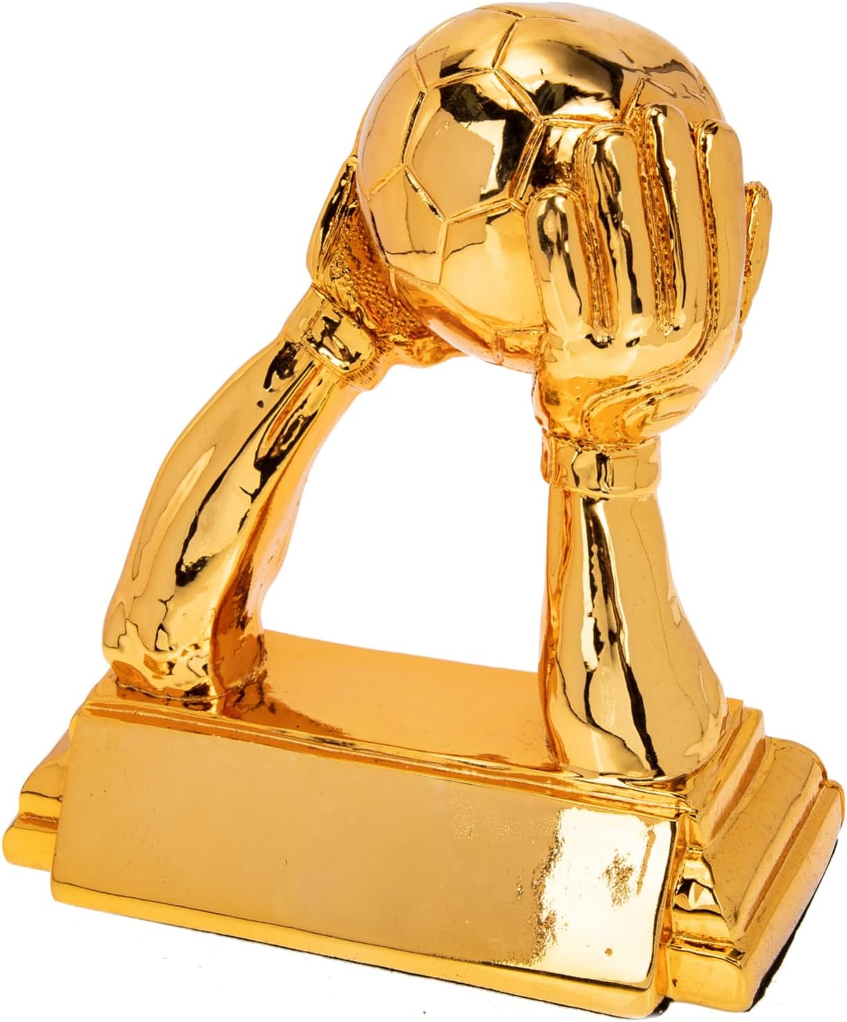 Soccer Fan Souvenir Resin Soccer Trophy Versatile Decor Football Trophy