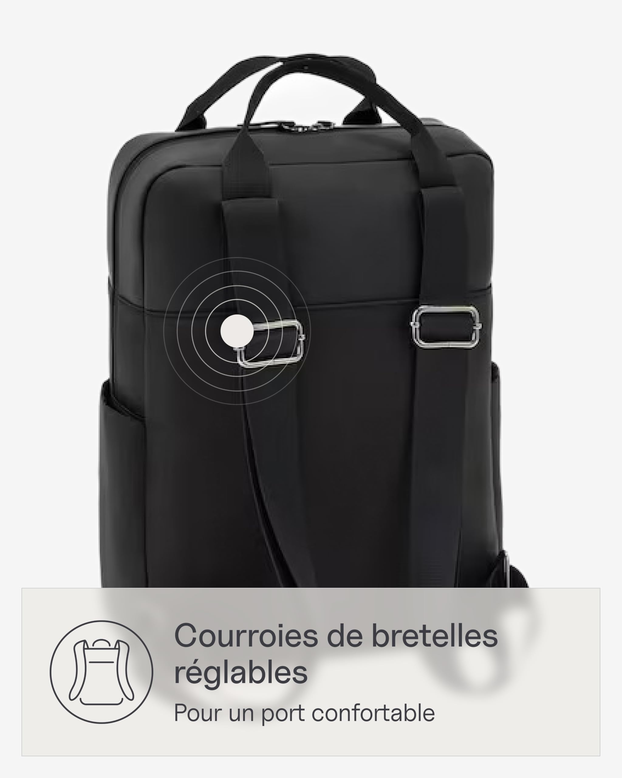 Kapten & Son Sac a dos Bergen | Sac à dos femme & homme | Idéal comme sac à dos pour voyage, uni, ecole, travail & bagages à main
