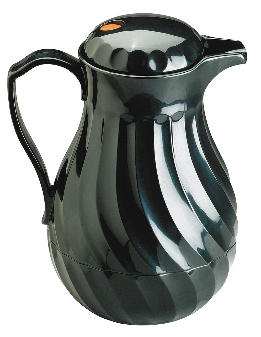 Vollrath SwirlServe Black 20 Oz. Hot-N-Cold Beverage Server
