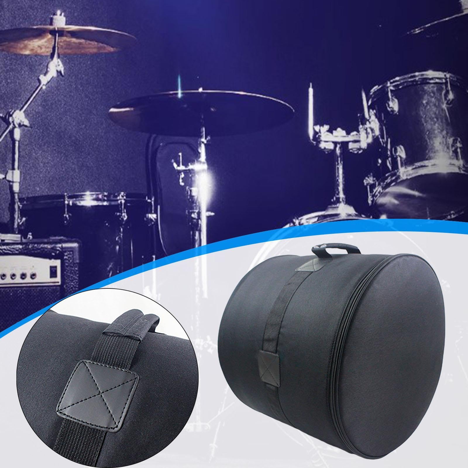 Bassdrum Tasche, Transportzubehör für Schlaginstrumente, Geschenk für Schlagzeuger, Dick Gepolsterte Tragetasche Aus Oxford Gewebe, 20 Inch