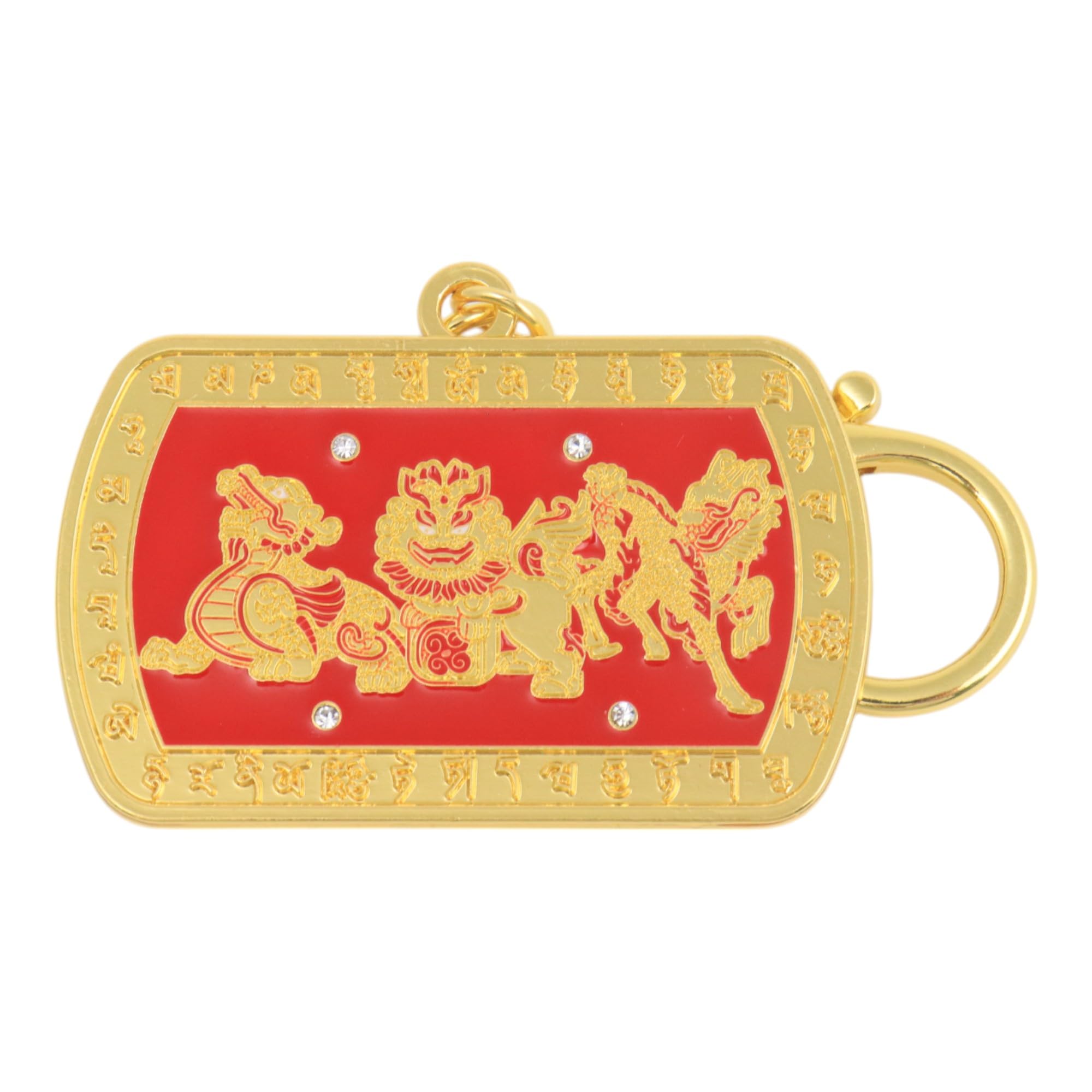 Amazon.com : Feng Shui 3 Celestials Guardians Amulet as The Cures