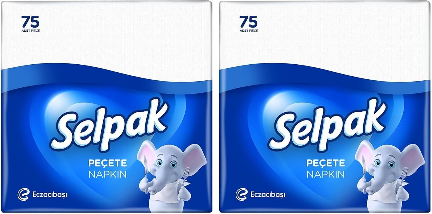Selpak Klasik Peçete 75'li 2li paket