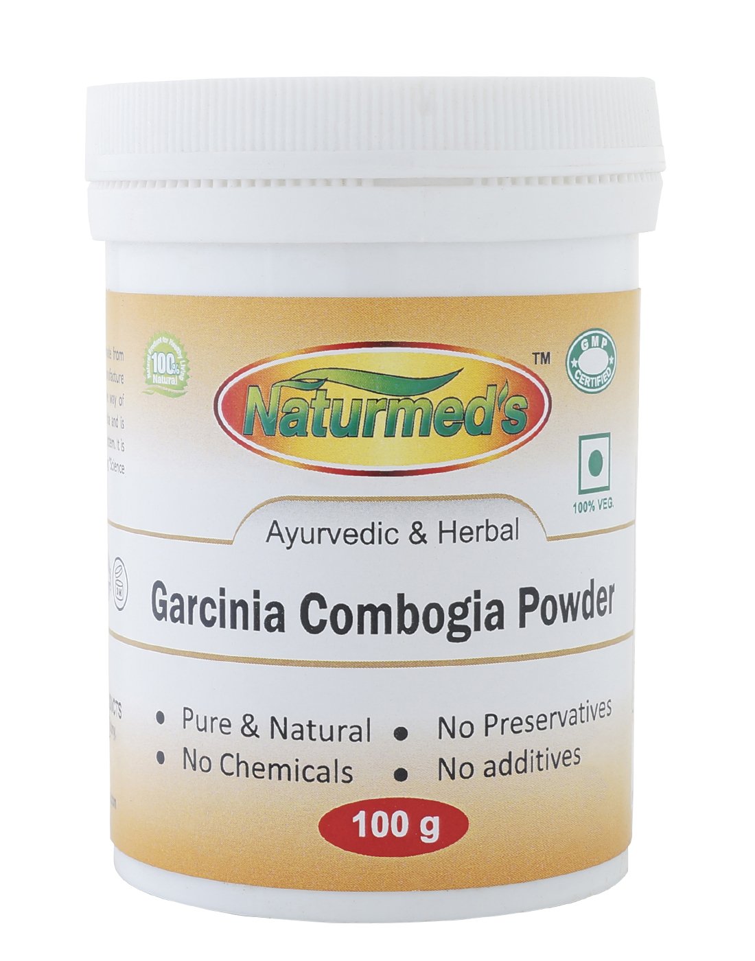Naturmed'S Garcinia Cambogia Powder /Vrikshamla| Organically Grown | Sun Dried Pure & Natural Garcinia Fruit