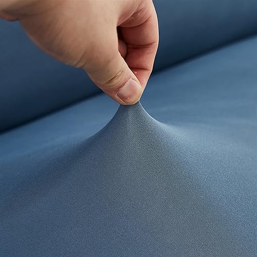 Miniatura 4 de XJHKG Funda de sofá cama todo incluido sin reposabrazos, funda protectora elástica ajustada para sofá (color: A11, especificación: grande)
