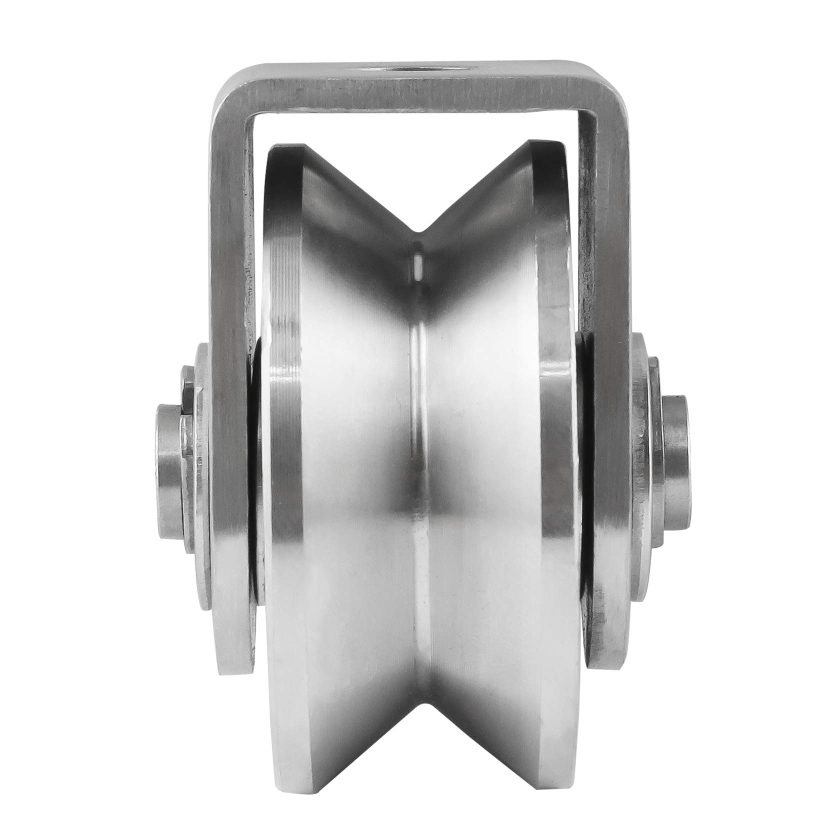Heavy Duty Stainless Steel Pulley Block - 660lb Capacity -2 Heavy Duty Stainless Steel Pulley Block - 660lb Capacity -2