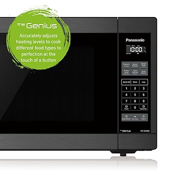 KON　Panasonic Panasonic NNSC688S Mid-Size 1200W Inverter Microwave Oven