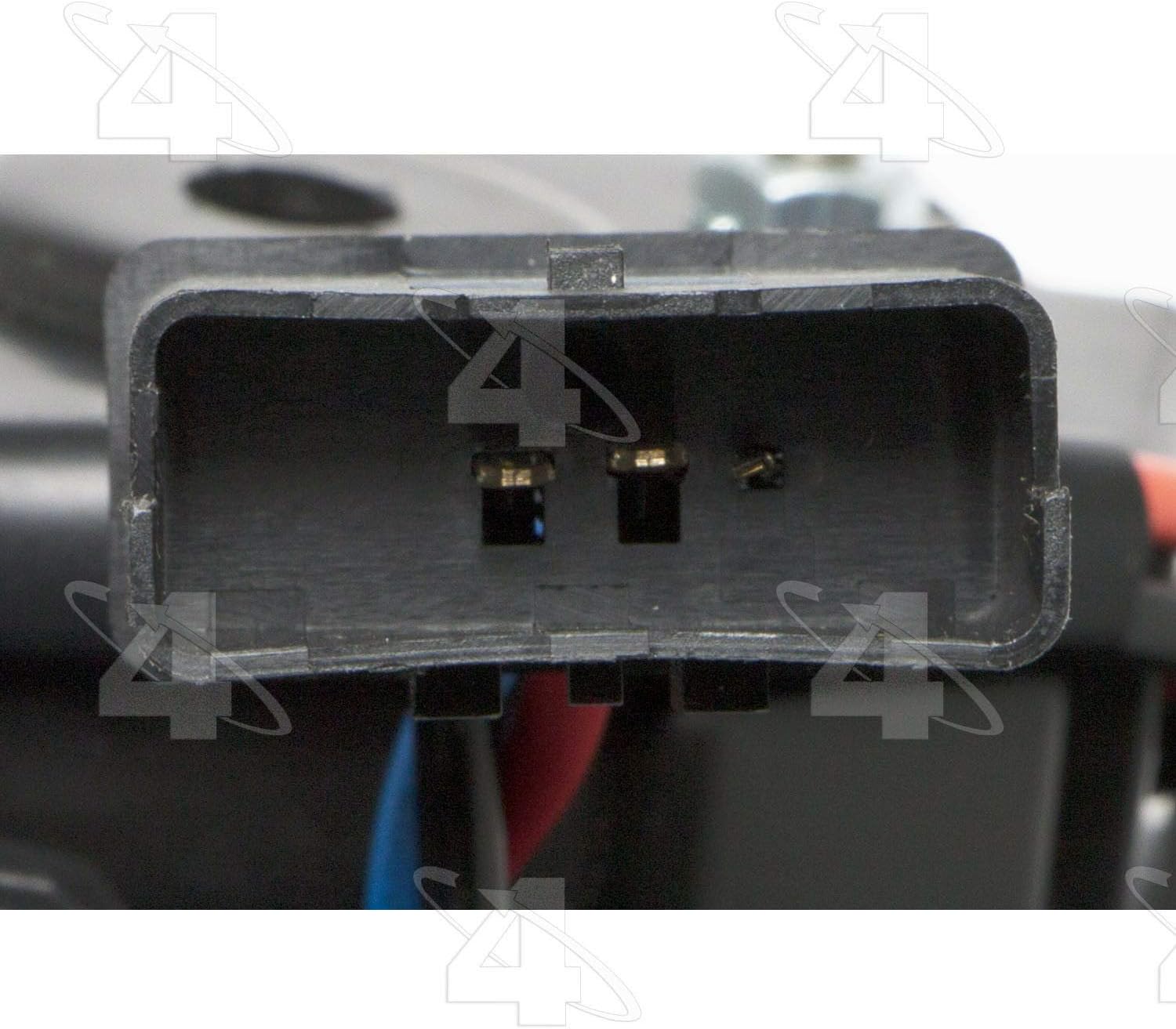 Four Seasons 75040 Flanged Vented CW Blower Motor w/Wheel