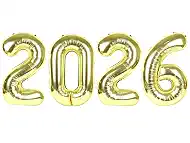 Light Gold 2026 Number Balloon, Light Gold Number Balloons 40 Inch, 2026 Balloon Birthday Decorations, 2026 Birthday Party Supplies, 2026 Graduation Party Favors, Class of 2026 Decorations
